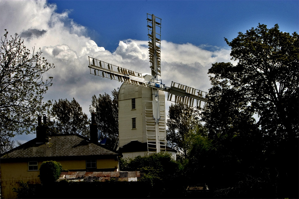 Saxstead Windmill Suffolk UK 3
