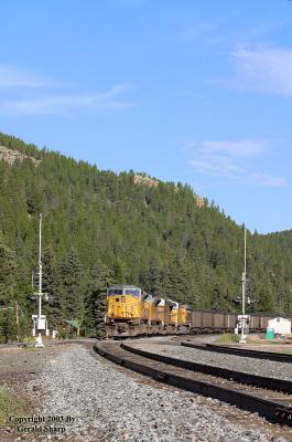 UP 8225 East At Pinecliff