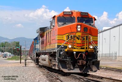 BNSF 4304 West At Longmont, CO