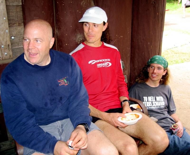 Big Steve, Scott Jurek & Dusty Olson