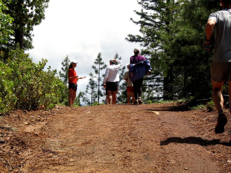 Start of the run down El Dorado Canyon