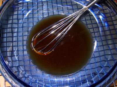 Emulsified maple syrup, vanilla & canola oil