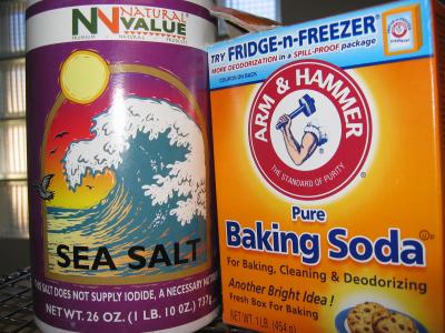 Sea salt & baking soda