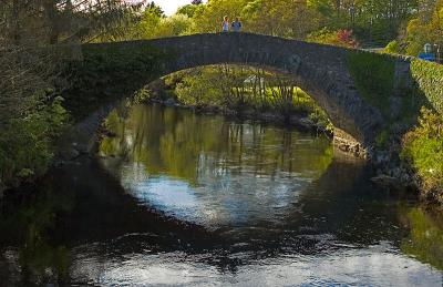 Old bridge over the River Earn at Comrie.