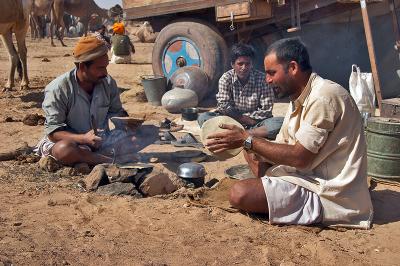 Making Naan