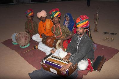 Entertainers in Camp