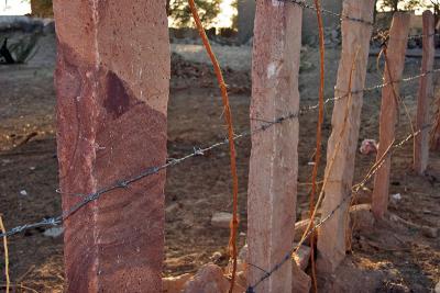 Stone Fence Posts