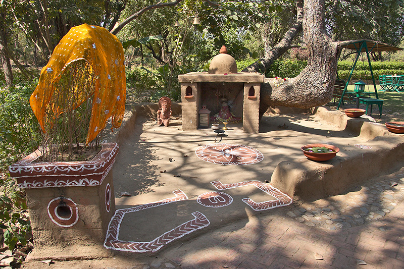 Little Shrine at Our Lunch Stop