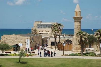  קיסריה - שרידי הכפר הבוסני - המסגד והמבנים שסביבו