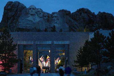 Mount Rushmore at Dusk 2