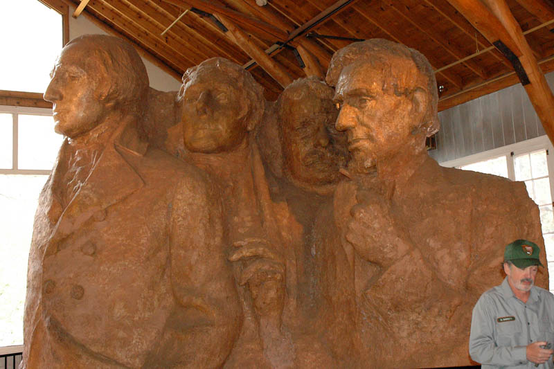 Mount Rushmore Model