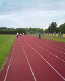 Final warmup jog