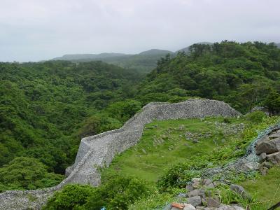 Nakijin Castle wall