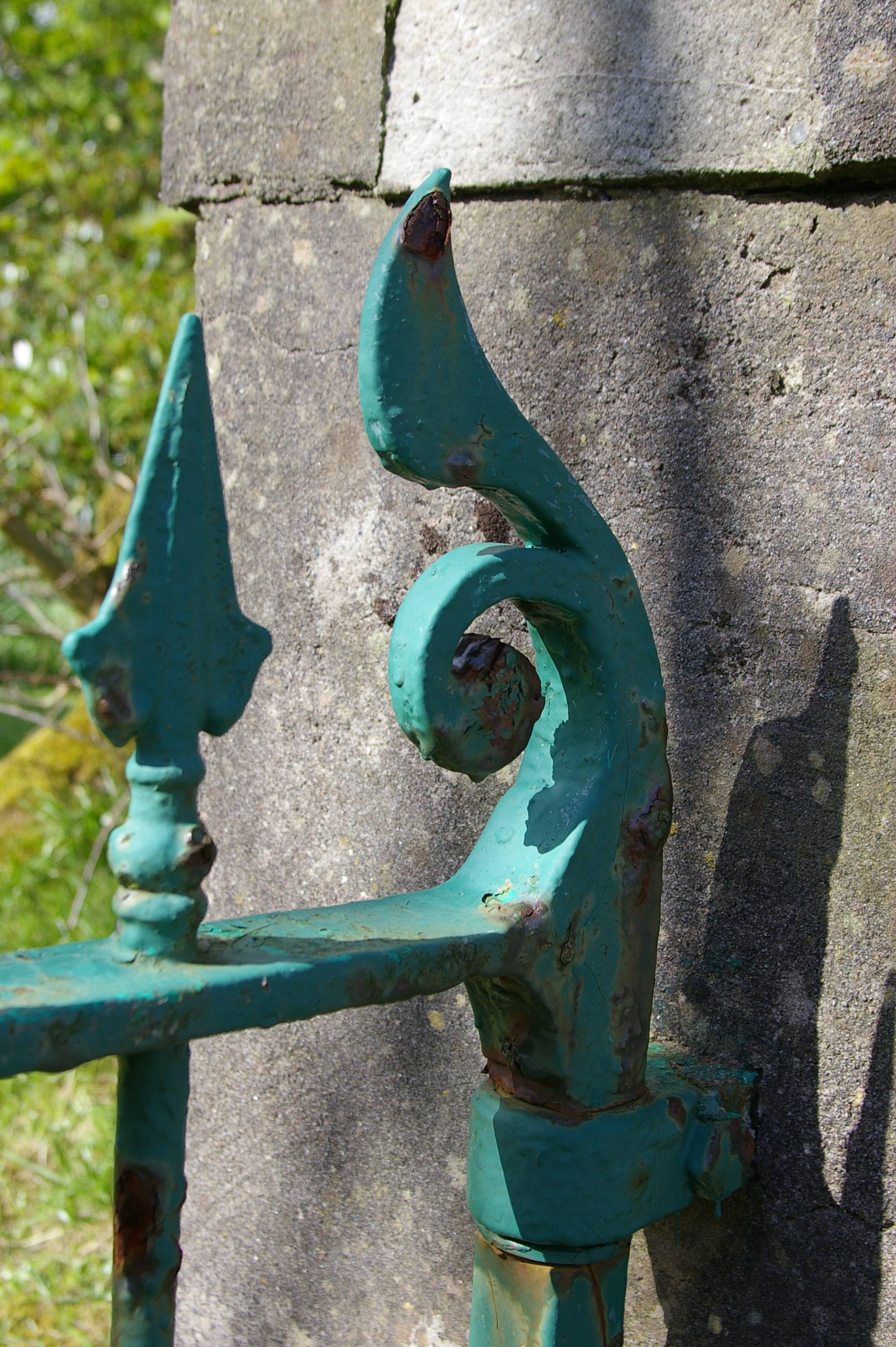 iron fence