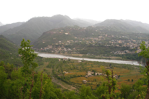Poonch river in Kotli
