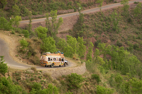 Bus near Kotli