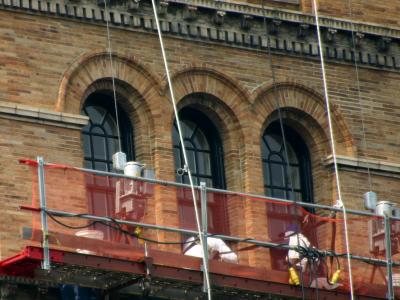 Renovating the Tower Windows at Judson Church