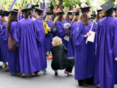 NYU Graduation - Getting the Right Angle