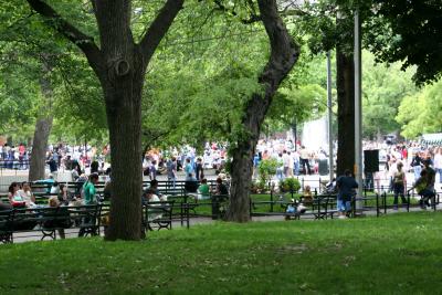 Memorial Day in Washington Square Park