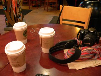 Coffee with J at Starbucks