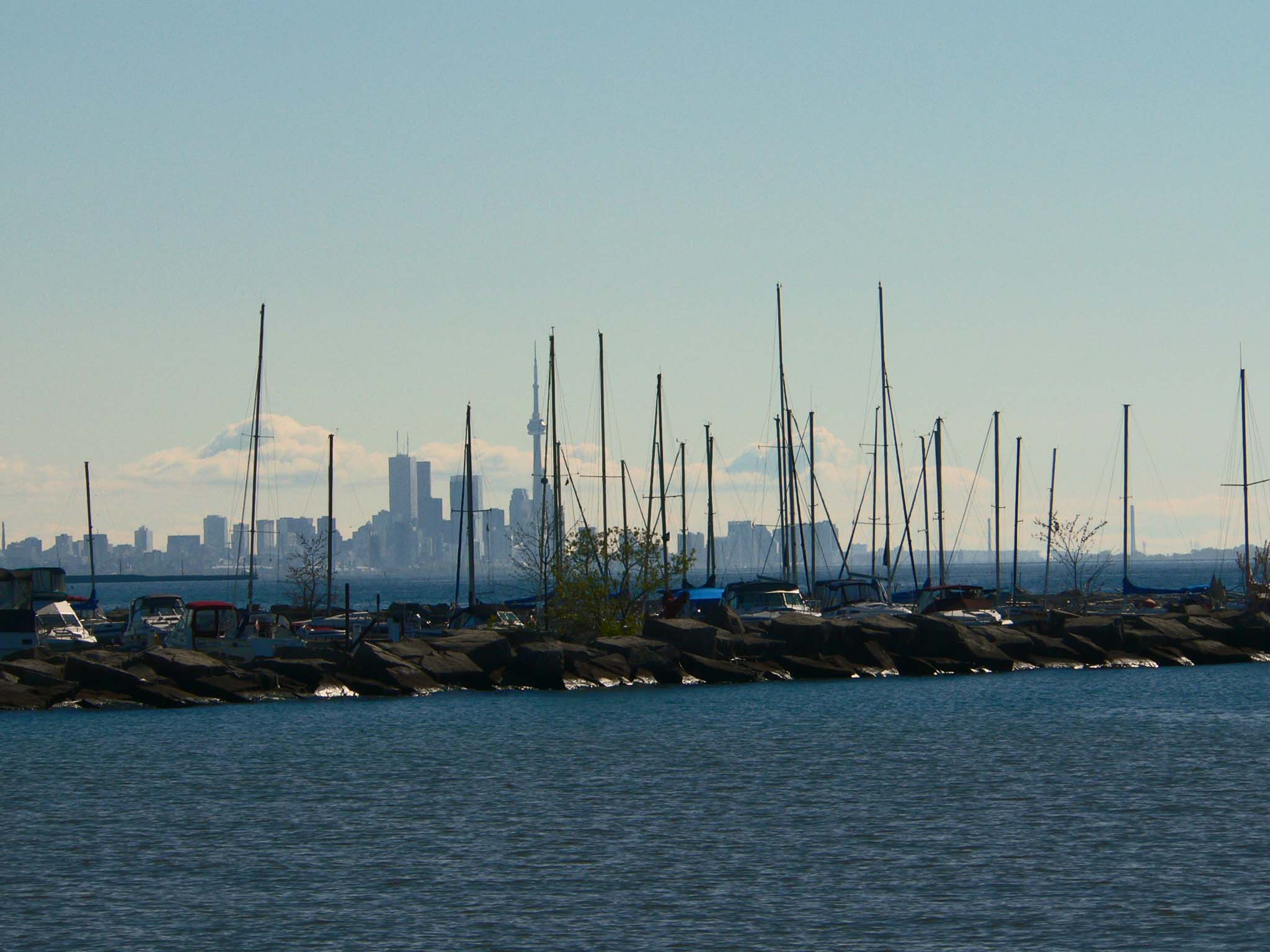 Port Credit Marina with TO Backdrop - May 22-05 - 01.jpg