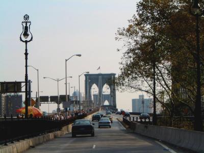 Approach to the Brooklyn Bridge