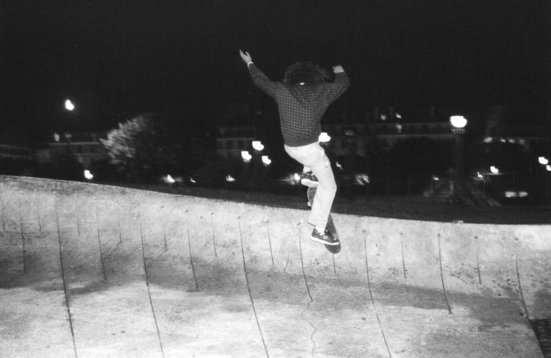 Rainy Paris Skate Session