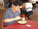 .. Mr Kim at lunch too...