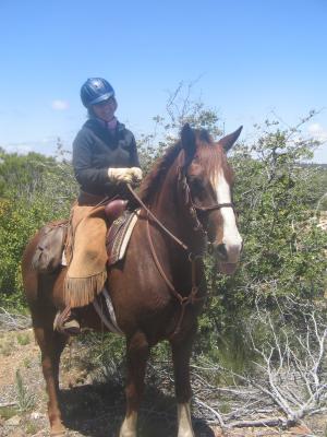 Mojave sticking his tongue out - 5-7-05
