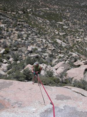 Tom heading down