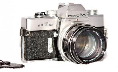 Minolta SRT 101 w/MC Rokkor-PF 1:1.4 f=58mm lens