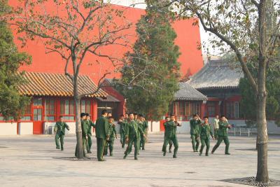 Guard Training in the Forbidden City