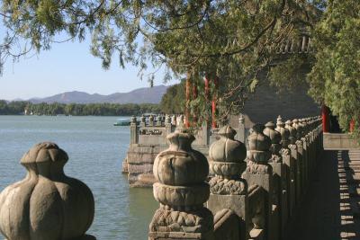 Along side Lake Kunming