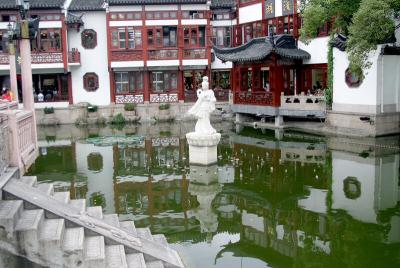 Lotus Pond Outside the Yuyuan Gardens