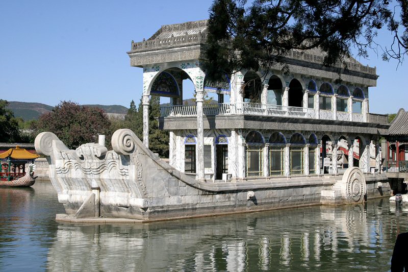 Marble Boat (Boat of Purity and Ease)