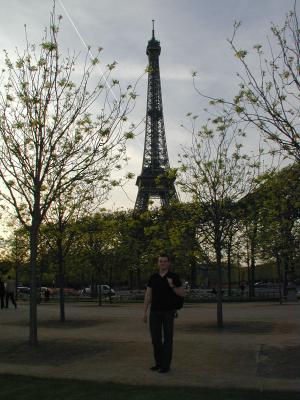 Me at the Eiffel Tower (4/29)