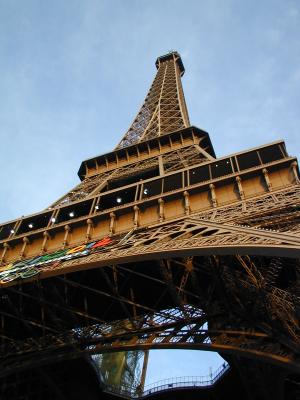 Vertical Shot of the Eiffel Tower (4/29)