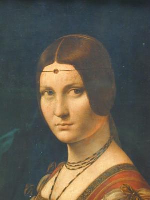 Leonardo Da Vinci Portrait, Louvre (4/30)