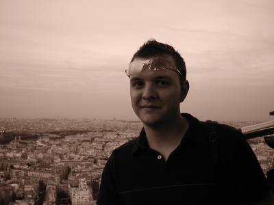 Me on the Eiffel Tower (4/29)