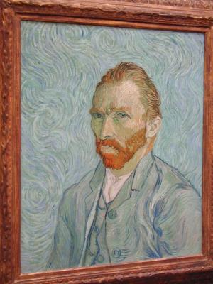 Van Gogh's Self-Portrait, Musee d'Orsay (5/3)