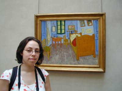 Debbie and Van Gogh, Musee d'Orsay (5/3)