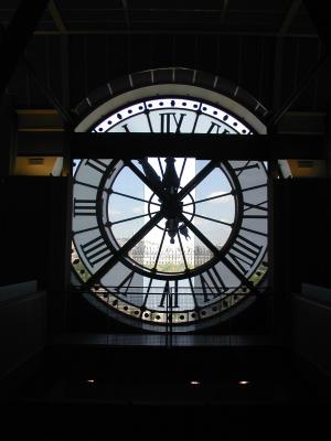 Shot Through the Clock, Musee dOrsay (5/3)