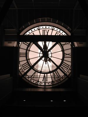 Shot Through the Clock, Musee d'Orsay (5/3)