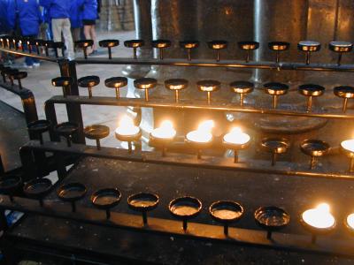 Candles I Lit for my Family in Westminster Abbey (5/7)