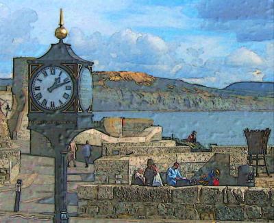 Lyme Regis Clock and Beacon
