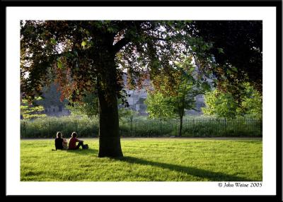 Couple on Christchurch Meadow, Oxford