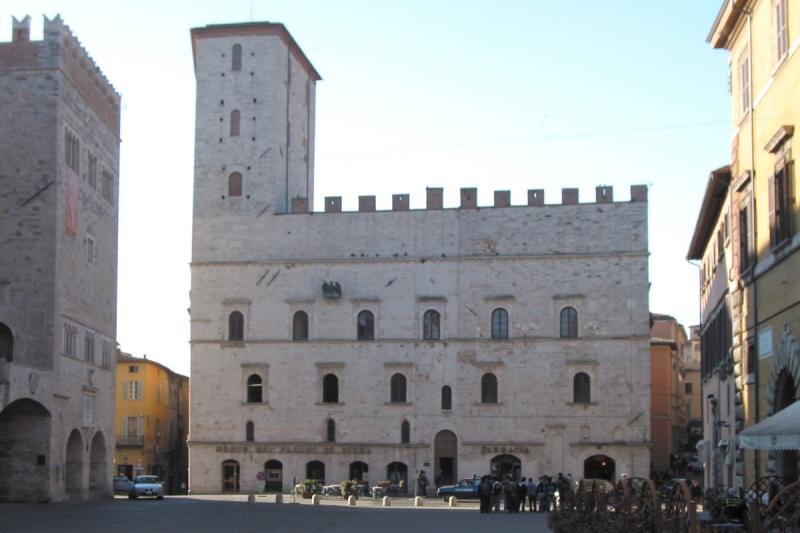 On the piazza