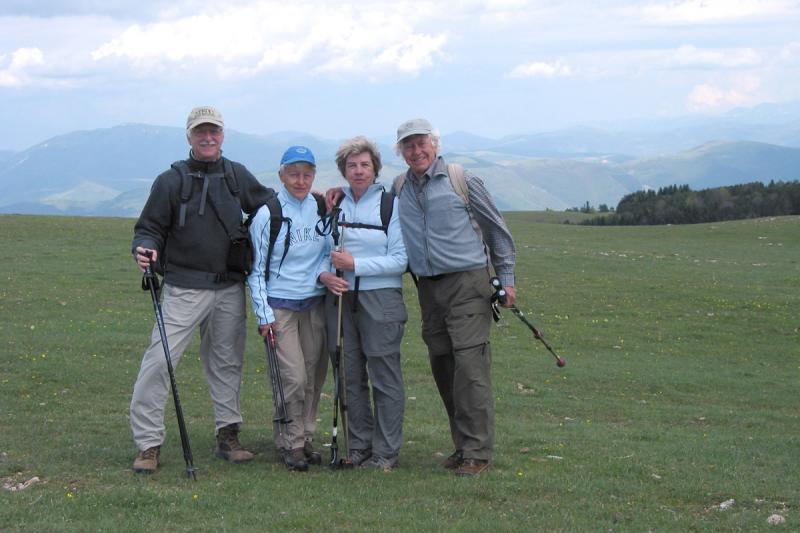 The conquerers of Monte Subasio