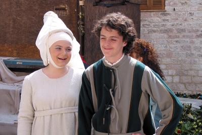 Young festival participants