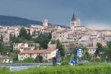 The approach to Spello